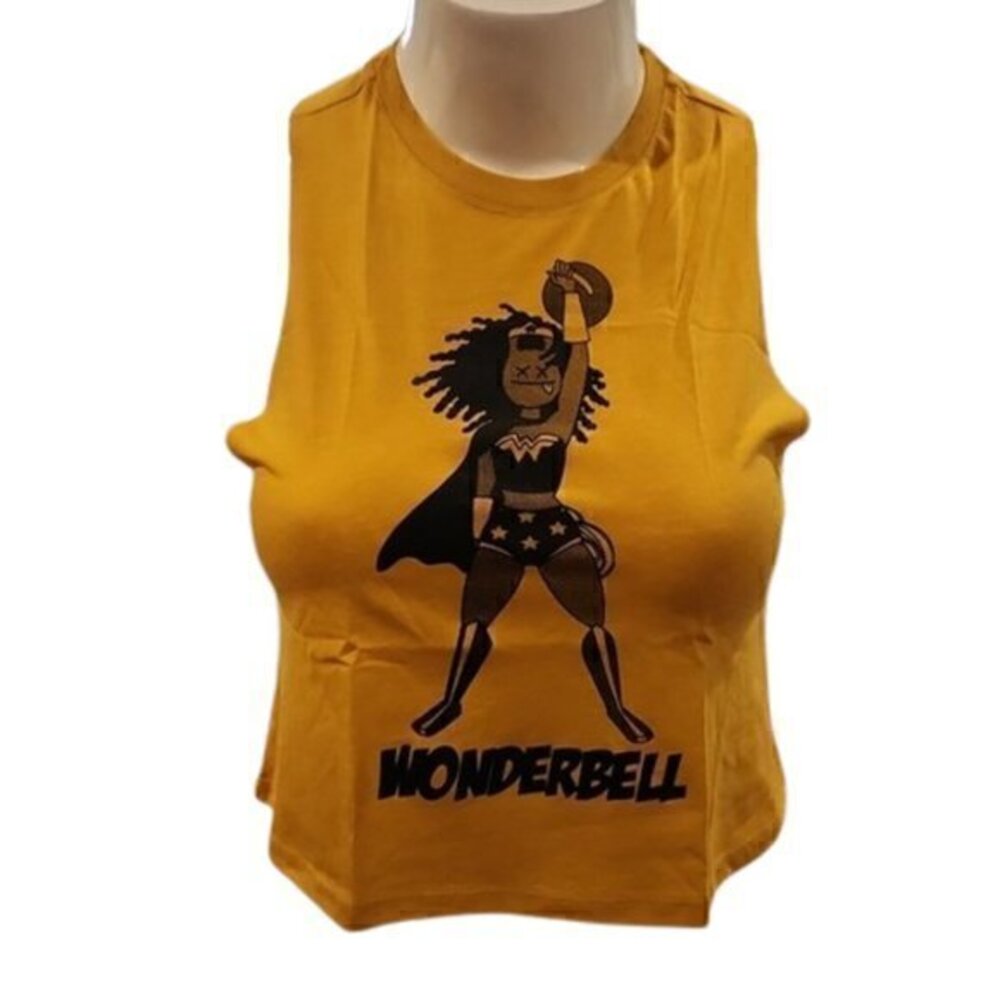 [Bella Canvas] Wonderbell Crop Top Muscle Shirt - Size M (NWOT)